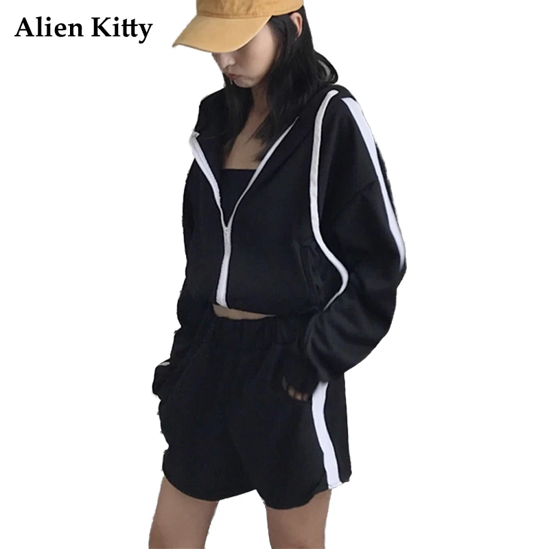 two piece tracksuit shorts