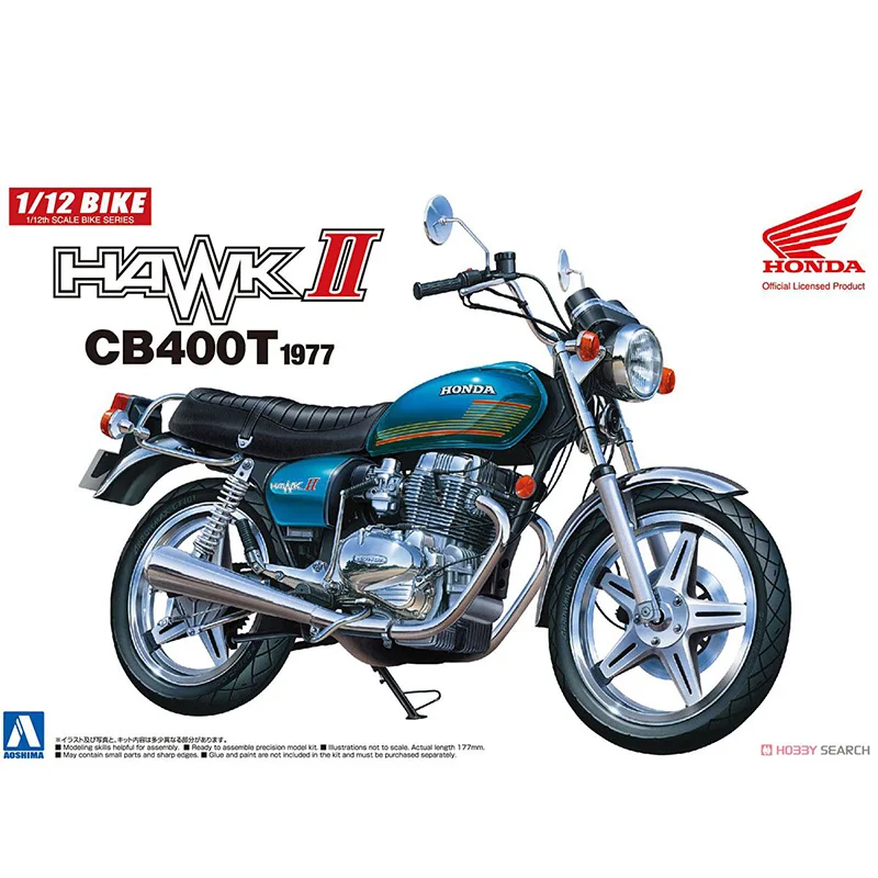 

1/12 Honda Motorcycle Hawk II 05332
