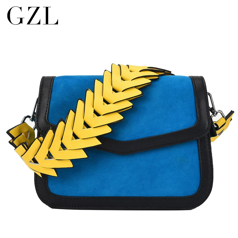 

GZL Ladies PU Leather Bags Handbags Women Shoulder Bag Fashion American Style Three Colors HB0080