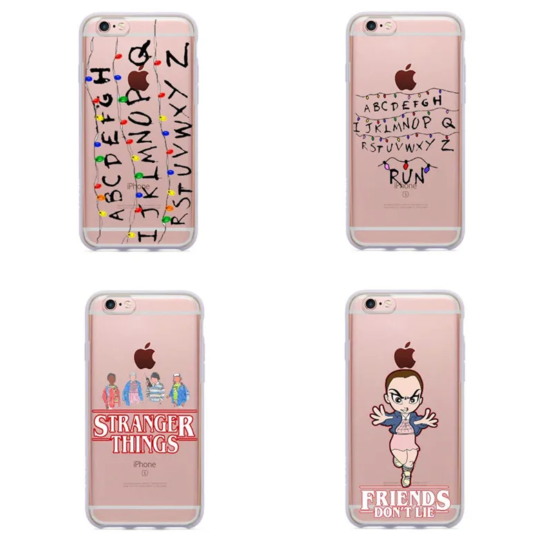 stranger things christmas lights hard plastic transparent christmas iphone 5s cases