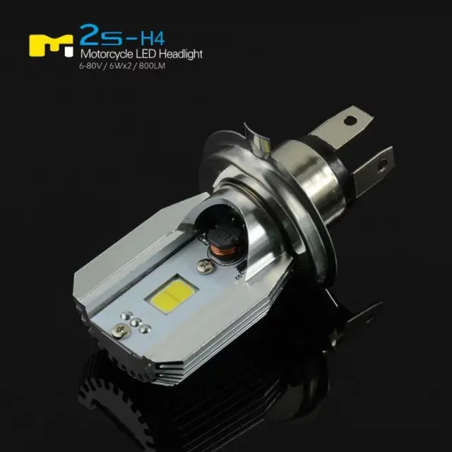 

Hot Sale 6W*2 12W LED Headlight high Beam Low Beam For Motorcycle 6-80V