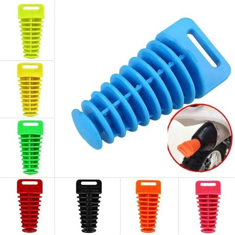

Car Motorcycle Exhaust Muffler Silencer Wash Plug Mute Motorbike Motorcycle Exhaust Pipe Move Blow-Down Silencer Exhaust Tip