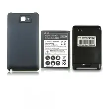 1x5000 мА/ч, EB615268VU на Батарея+ Задняя Цвет покрывающая телефон по всей поверхности+ USB настенное Зарядное устройство для Сань Син Galaxy Note I9220 GT-N7000 I717 T879