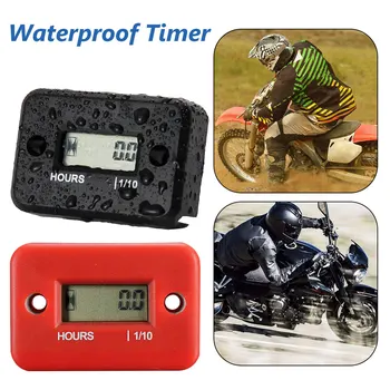 

Tach Hour Meter Gauge Motorcycle Tachometer For Spark Plugs Engine Motorcycle ATV Boat Chainsaw 2 Stroke Digital Universal Use