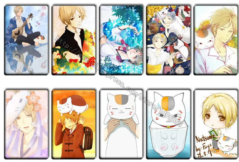30 шт./партия, милые Мультяшные наклейки Natsume yuujinchou, Классические игрушки из аниме, сувенир, сделай сам, прекрасный идентификатор автомобиля, наклейка на карту, Детская Подарочная игрушка