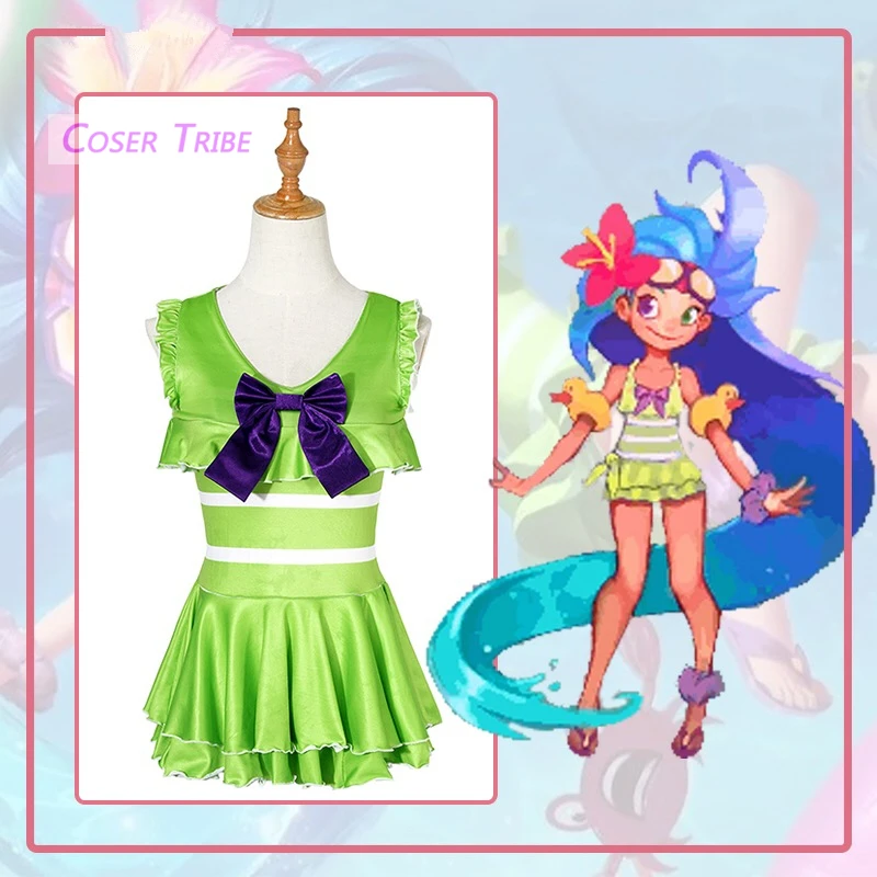 

[STOCK] 2018 Game LOL Female Hero Zoe Aspect of Twilight Sexy Swinsuit Cosplay Costume For Halloween Carnival Free Shipping New