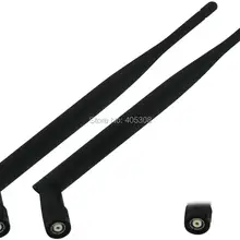 2X 6dBi 2,4 ГГц 5 двухдиапазонный Wi Fi RP-TNC разъем телевизионные антенны для беспроводные маршрутизаторы