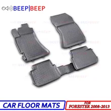 Для Subaru Forester 2,5 XT 2008-2013 Автомобильные Коврики Ковры авто коврик пылезащитный автомобильный Стайлинг Защита интерьера