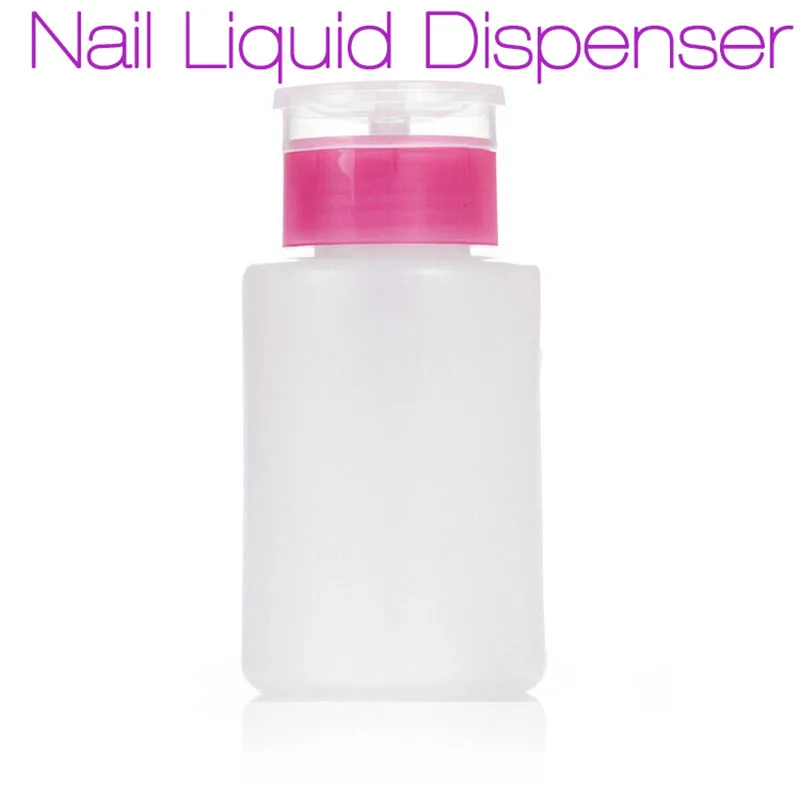 New Empty Pump Dispenser Nail Polish Liquid Alcohol