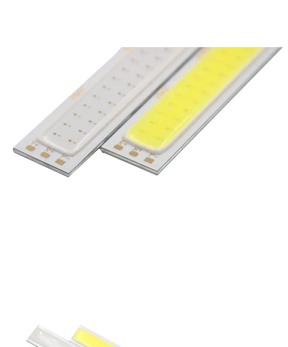 Double Color COB LED Light Source 2W White Red Orange Chip On Board DC12V 17015MM COB Strip Lamp (4)