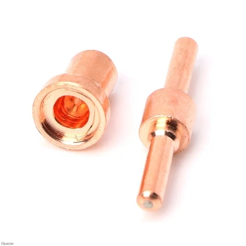 

60PCS Extended Long Plasma Cutter Tip Electrodes&Nozzles Kit Welding Nozzle Damom