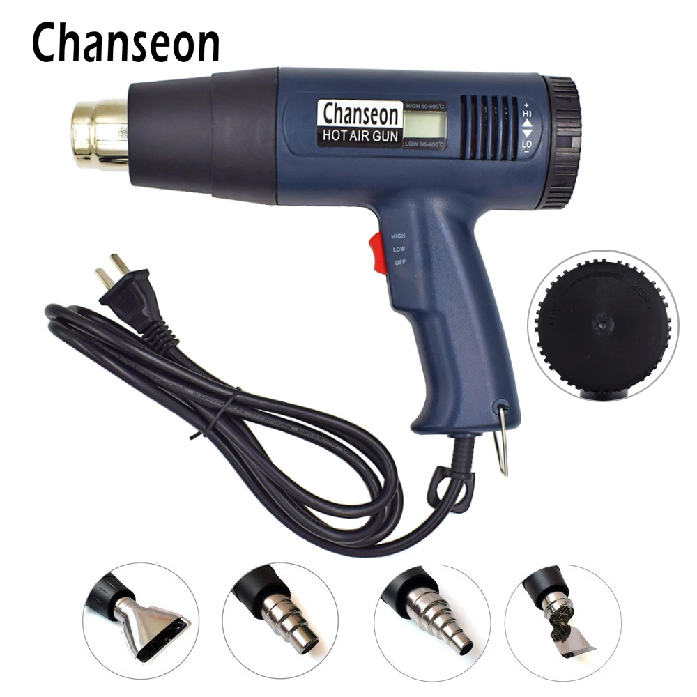 High Quality 1800W 110V Industrial Electric Hot Air Gun Thermoregulator