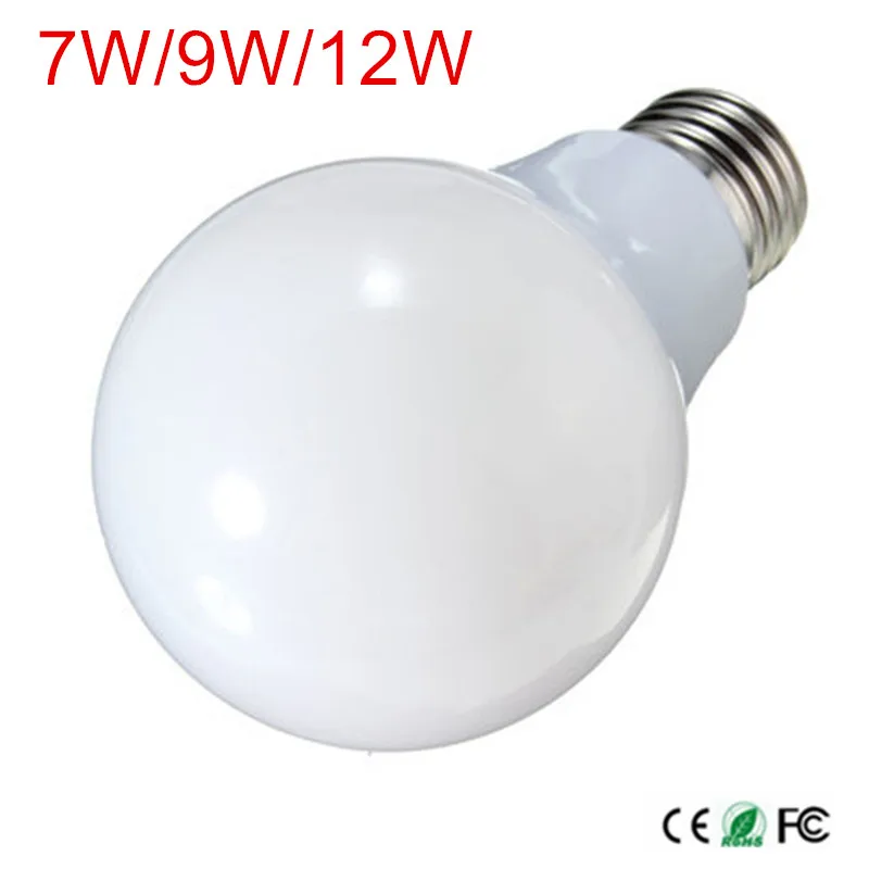 

High power E27 7W 9W 12W Led lighting 16/22/24 SMD 5730 AC220V 230V 240V led bulbs lamps Warm White/Cold White