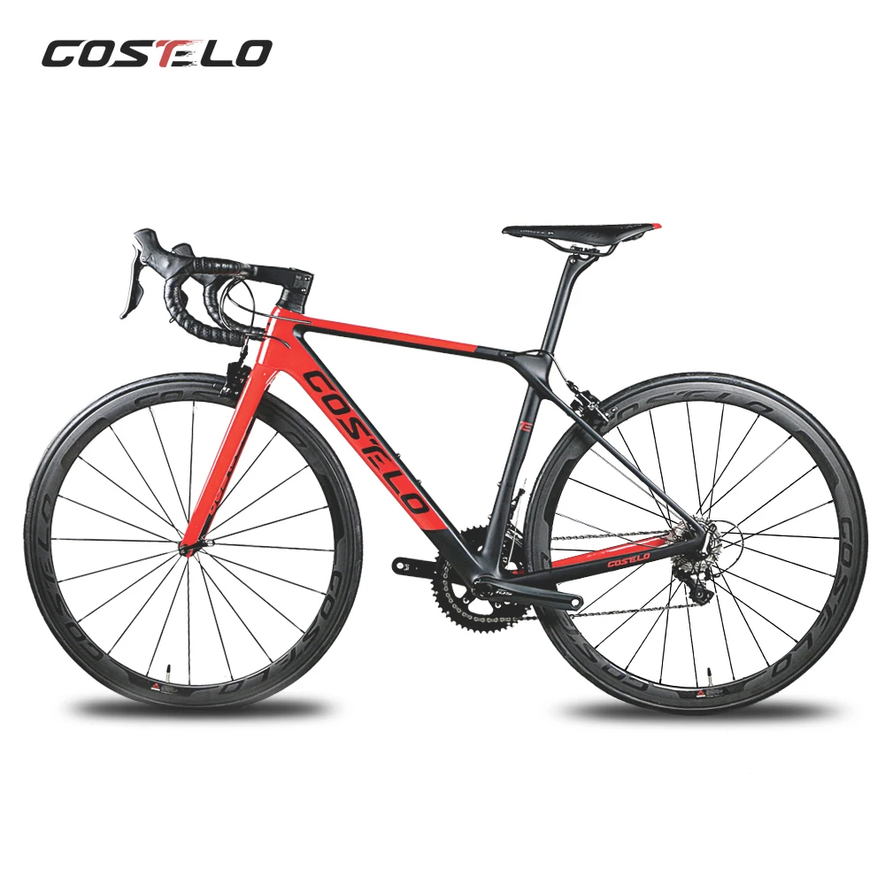 Costelo Rio 3,0 карбоновый шоссейный велосипед полный велосипед bicicletta велосипед shimano группа Углеродные колеса руль R8000 9100