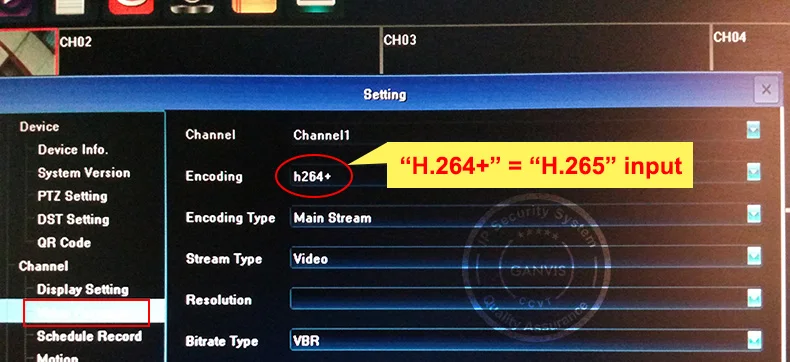 TM h.264+