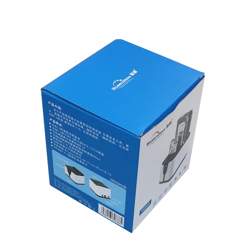 Новый двойной 2 Bay hdd caddy sata и USB3.0 внешний жесткий диск Док станция/дубликатор для 5/3