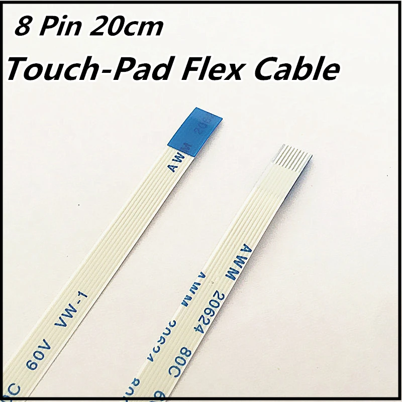 8 Pin 20cm Asus X550 X550V X550C X550CC F550V fare TouchPad Flex kablo kablosu