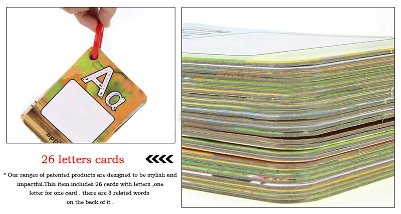 Pintura da Água Livro do Bebê Cartão de 26 Baaobaab Crianças Puzzle Educação Cognitiva Cartas Graffiti Drawing Board Coloração 3d 4 Educação Cognitiva Cartão de 26 Cartas Graffiti