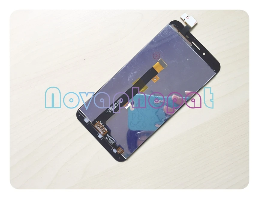 Novaphopat белый/золотой для Asus Zenfone 3 Max ZC553KL ЖК дисплей сенсорный экран дигитайзер