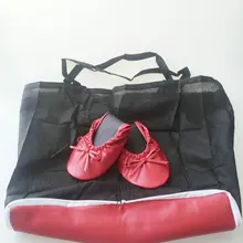 Модные гнущиеся розовые балетки на плоской подошве для девочек для танцев вечеринки