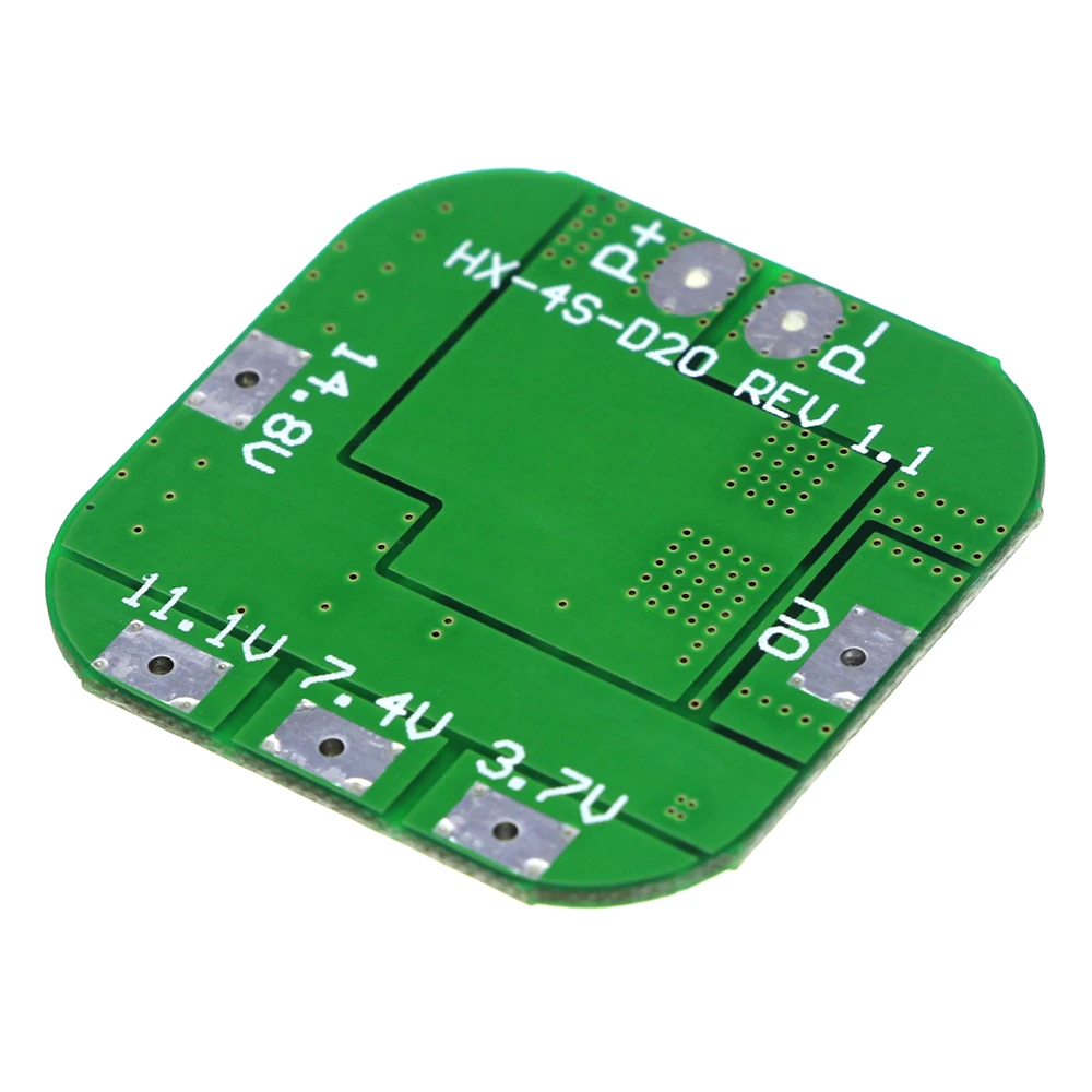 4S 14,8 в/16,8 в 20A пиковая литий-ионная BMS PCM плата защиты батареи BMS PCM для литиевых LicoO2 Limn2O4 18650 LI батарея