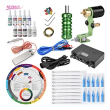 Роторная тату-машинка Principiante Tatto Tatoo Rotativa Nueva Llega Suplies kits профессиональный комплект Herramientas De Maquina Tatuar