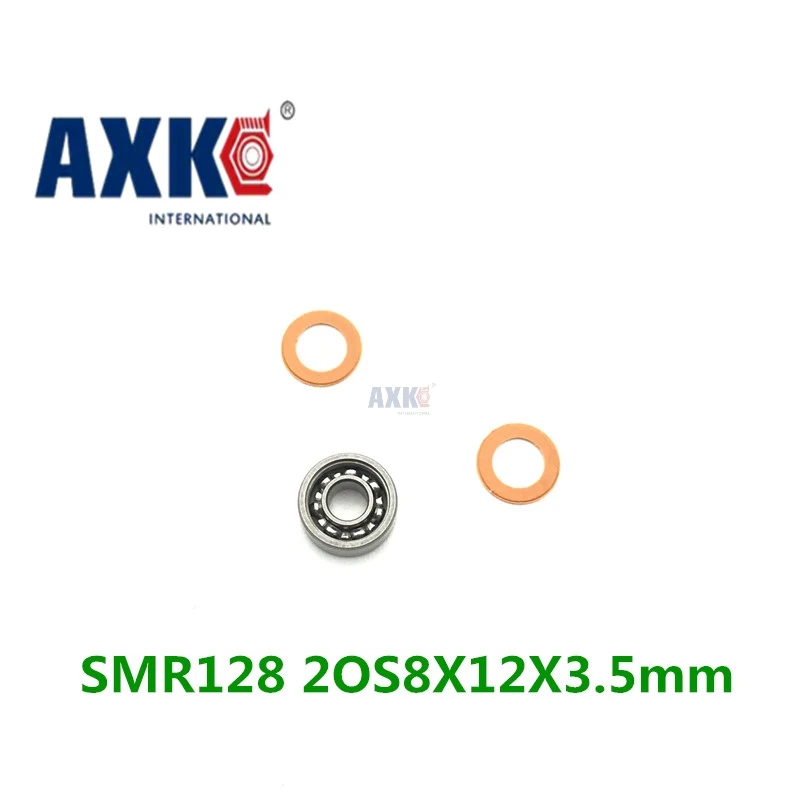 Free Shipping 1PC SMR128 2OS CB ABEC7 8X12X3.5mm Stainless Steel Hybrid Ceramic Bearings/Fishing Reel Bearings smr128c 2os | Обустройство