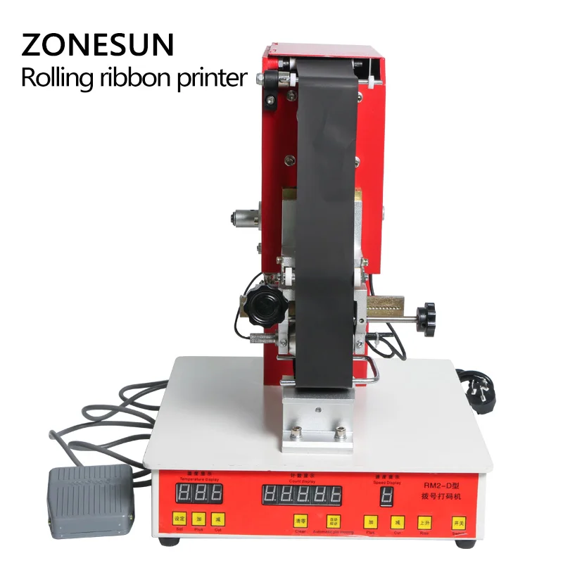 Прокатный ленточный принтер электрическая горячая машина для термопечати номер токарный принтер Срок годности код принтер Дата числовой принтер