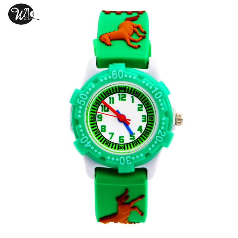 Children's Watch 3D Strap Cartoon Boy Girl Pony Quartz Watch Pointer Electronic Waterproof Watch Child Gift Watch Children's Watch 3D Strap Cartoon Boy Girl Pony Quartz Watch Pointer Electronic Waterproof Watch Child Gift Watch