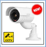 4 шт./партия CCTV муляж системы безопасности поддельные камеры мигающий светодиодный внутренний наружный Устранитель черная инфракрасная модель камеры s