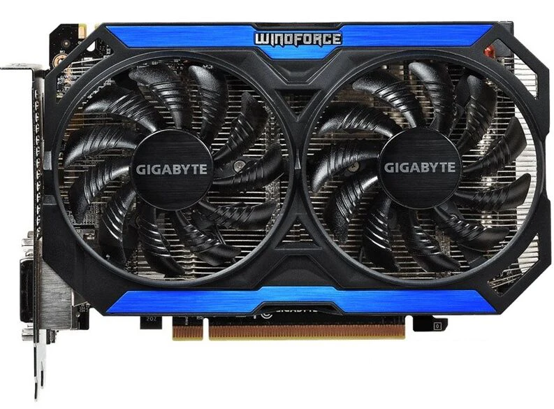 Оригинальная Видеокарта GIGABYTE GTX 960, 2 Гб, 128 бит, GDDR5, видеокарты для nVIDIA, видеокарты VGA, Geforce GTX960, Hdmi, Dvi, для игр, б/у