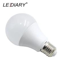 LEDIARY Aluminun + PC 3 W/7 W/12 W E27 220V LED żarówki Globe ściemniania bez migotania Super Bright ciepła/zimna biała lampa do salonu
