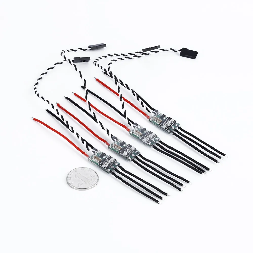 4 шт. оригинальный двигатель EMAX RS2205 2300KV CW/CCW + RC OCDAY BLHeli 20A Mini 2 4S Lipo ESC для FPV Racing