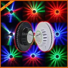 10 шт./лот звуковой активации 8 Вт цвет 48leds привело подсолнечное свет подсолнечника светодиодное освещение этапа свет для КТВ свет этапа