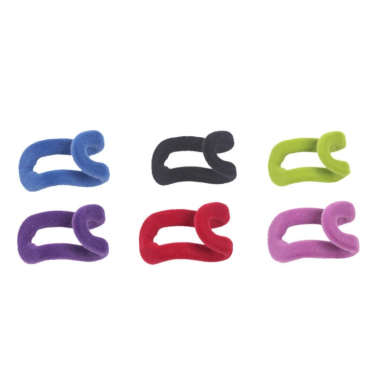 

10Pcs New Arrival Closet Organizer Home Creative Decoration Mini Flocking Clothes Hanger Easy Hook
