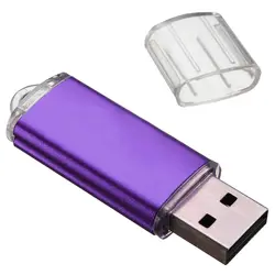 USB 2,0 флеш-накопитель диск Memory Stick фиолетовый емкость для хранения: 1 ГБ/2 ГБ
