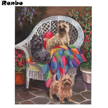 5D DIY Алмазная вышивка распродажа животное кернтерьер собака ПЭТ фото на заказ алмазная живопись наборы вышивки крестом 3D Алмазная мозаика