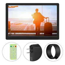 14 дюймов 16:9 1280*800 HD Широкоэкранный цифровой фоторамка электронный альбом AC100-240V фотоальбом киноплеер