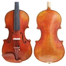 Копия Guiseppe Guarneri del Gesu II 1743 FPVN04 масляный лак скрипка с пенопластом и углеродным волокном лук Высшая категория