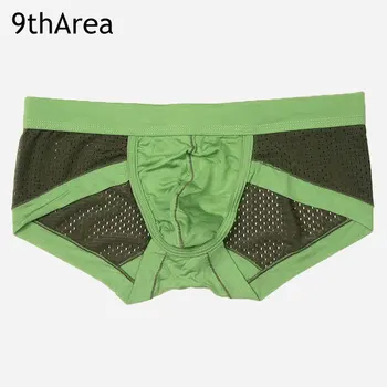

9thArea male underwear mens briefs hollow out Cooling Summer soft Modal cotton man underwear men intimo uomo sexy underpants