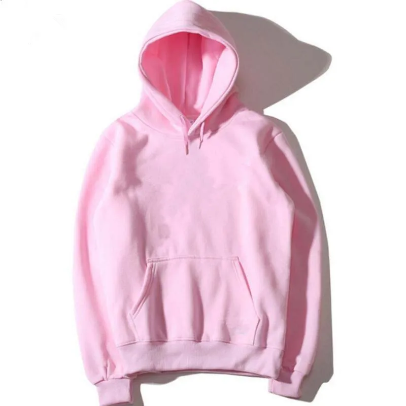 

fashion Thick Plain Hoodie Big Size Multicolor Men's Hoodies 2018 Hooded Pullover Fashion Basic Sweatshirt Fleece Tracksuits Men