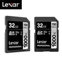 cartao דה memoria u3 100% מקורי Lexar כרטיס SD 1000x UHS-II U3 SDHC 32GB כרטיס זיכרון SD Carte עד 150MB / s Class10 cartao דה memoria (5)