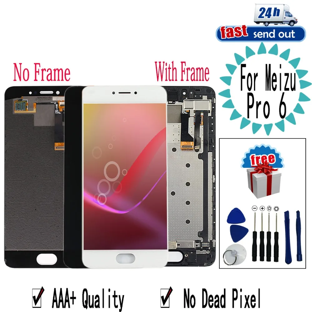 5 2 AMOLED M570M LCD For MEIZU Pro 6 LCD Display Touch M570M M570C M570Q Screen
