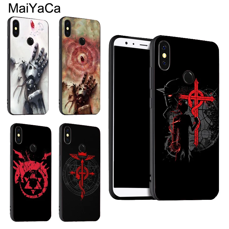 

MaiYaCa Fullmetal Alchemist Flamel Ouroboros Case For Xiaomi Redmi 6 6A S2 4X 5Plus Note 7 5 Pro 5A Mi 6 9 8 SE 6X A2 MAX 2 3 F1