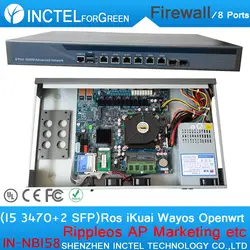 Intel pci-e 1000 м 6*82583 В 2 * intel I350 SFP гигабитный VPN Firewall pfsense с I5 3470 процессор