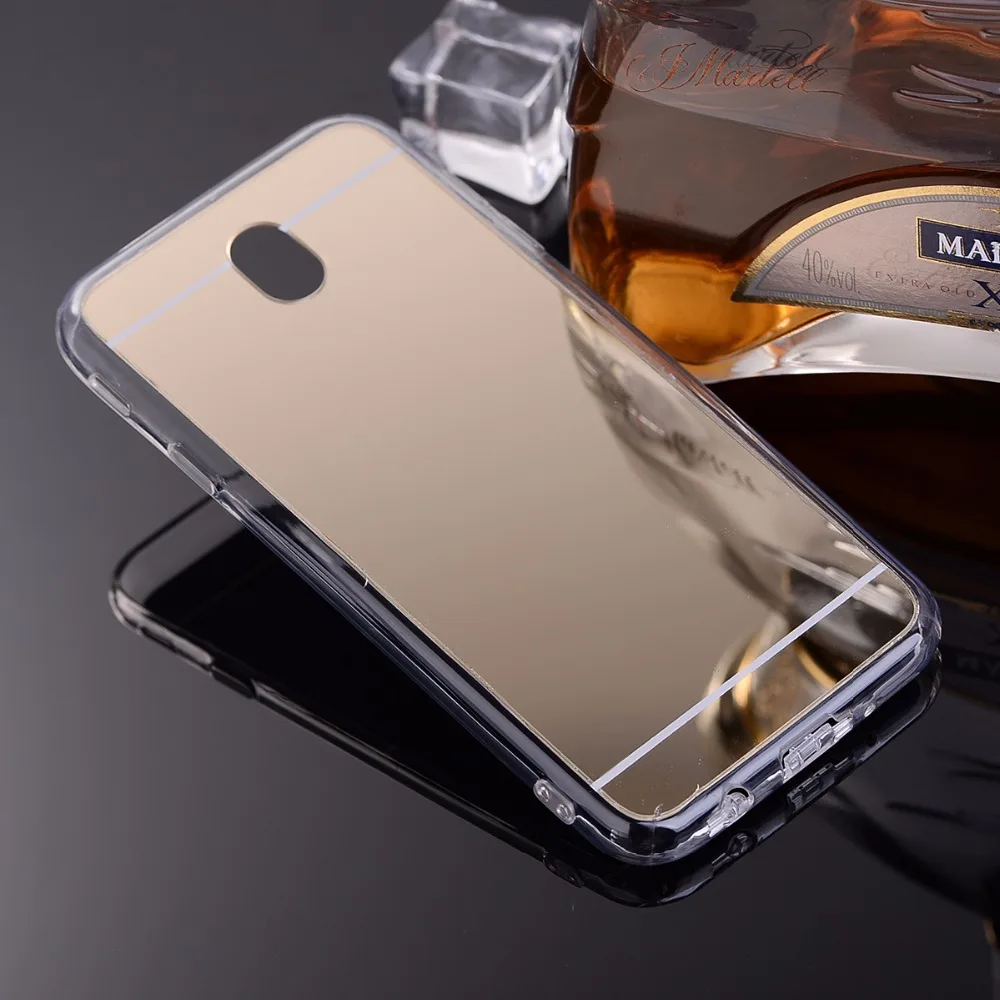 Роскошный чехол для Samsung Galaxy A5 A8 2018 A3 A7 2017 J3 J7 J5 2016 J2 Prime S8 S9 Plus S6 S7 Edge зеркальный