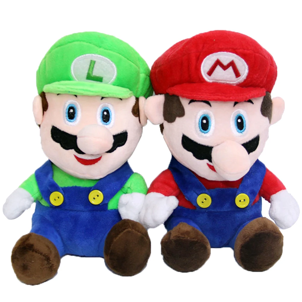

Super Mario Bros Brothers Cool Kids Stuffed Toys for Girls Children Soft Cartoon Plush Movie & TV Figure Statue Doll 20CM