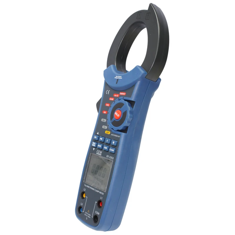  digital clamp meter Power test Digital clip-on table With the USB interface DT-3353