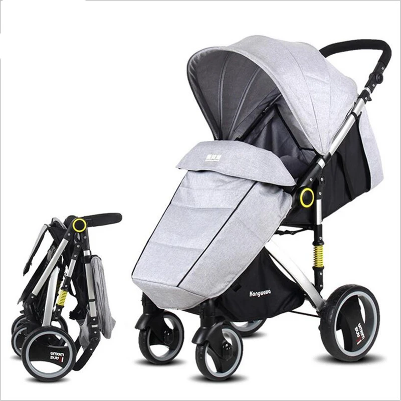 

Folding lightweight stroller 2 in 1 can sit on the stroller newborn mother BB stroller free delivery to Russia