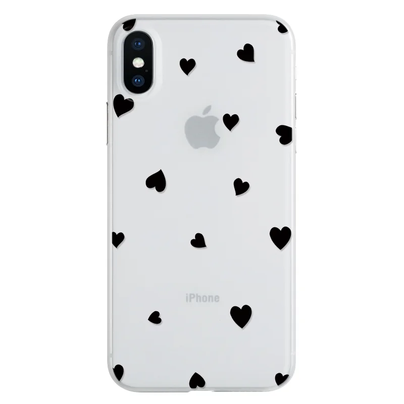 Крышка для samsung Galaxy S10 плюс S10e A3 A5 A7 A9 A6 A8 плюс A30 A40 A50 A70 M10 M20 M30 G530 Lovely Heart ожерелье чехлы - Цвет: 4dax-hei